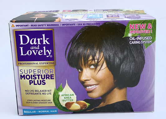 Dark & Lovely Kit Lisciante per Capelli Moisture Plus